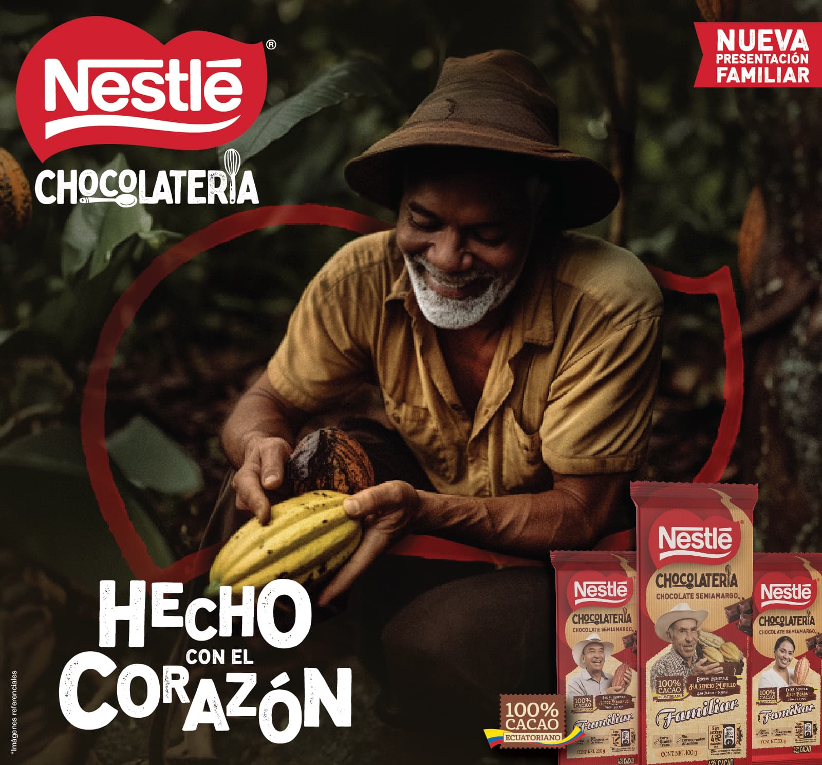 Chocolate Nestlé hecho con el corazón