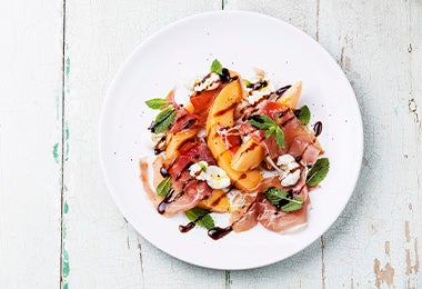 Ensalada con prosciutto y melón, propiedades del melón