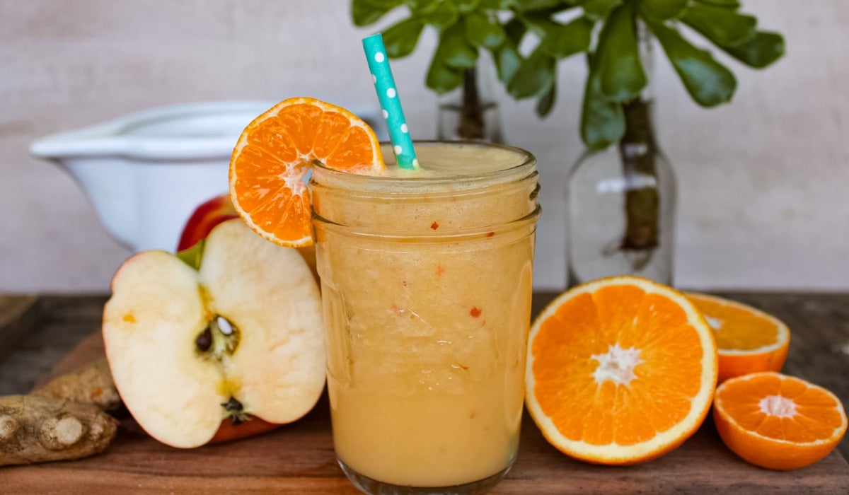 Delicioso Smoothie de manzana y naranja | Recetas Nestlé