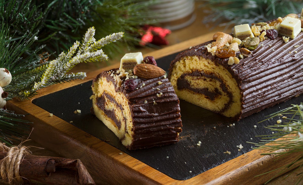 Receta Tronco Navideño delicioso | Recetas Nestlé