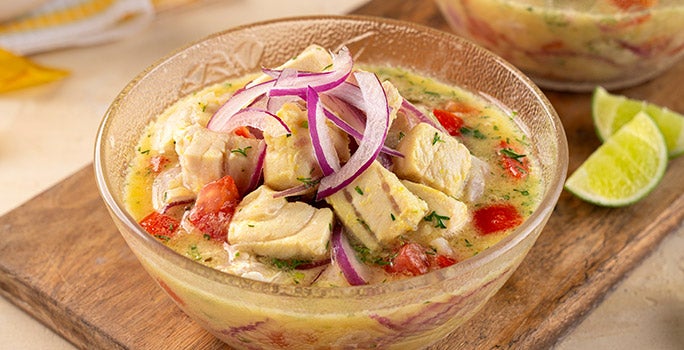 Ceviche de pescado