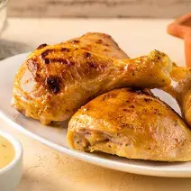 Muslos y piernas de Pollo al Horno