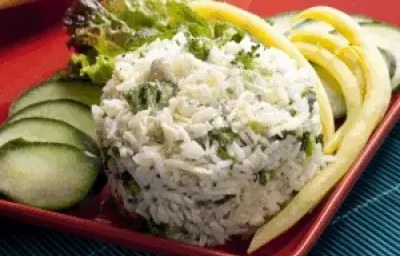 Arroz con brócoli