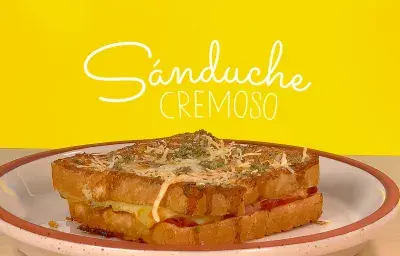 Sanduche cremoso