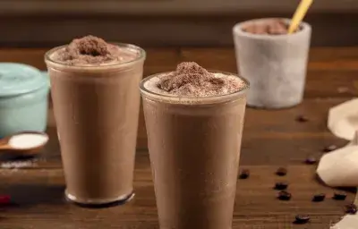 Mokaccino frappeado sin lactosa