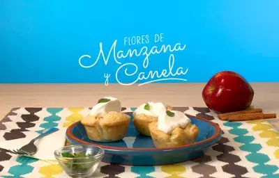 Flores de manzana y canela