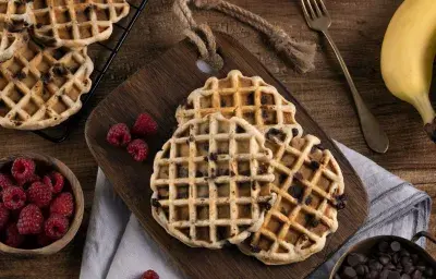 Waffles de Chocobanana