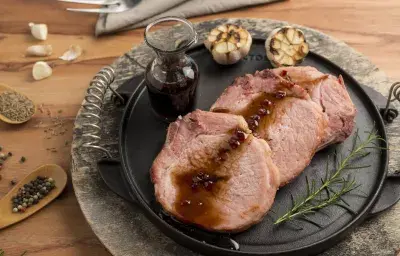 Chuletas de cerdo en salsa agridulce