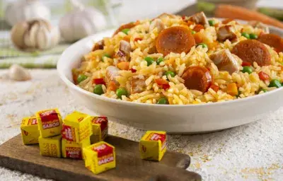 Arroz con pollo y chorizo