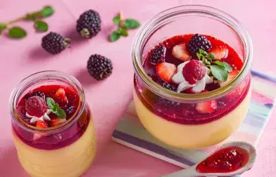 Prepara recetas fáciles de panna cotta