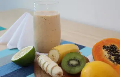 Licuado de Frutas Tropicales