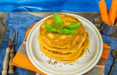 Pancakes Esponjositos de Zanahoria con NIDO® NUTRIADVANCE®