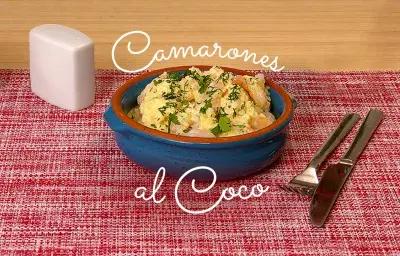 Camarones al coco