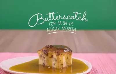 Butterscotch salsa de azúcar morena