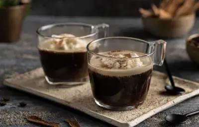 Affogato de vainilla