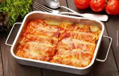 Canelones de Pollo