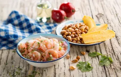 Ceviche de camarón - Cómo hacer ceviche de camarón paso a paso