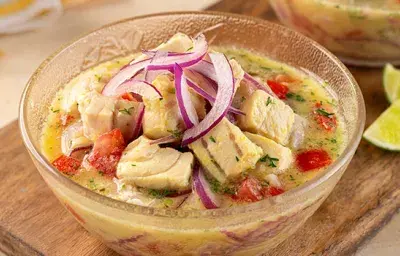 Ceviche de pescado