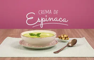 Crema de Espinaca