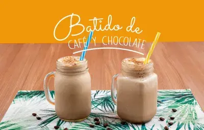 BATIDO DE CAFÉ Y CHOCOLATE