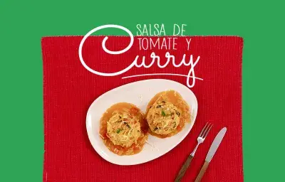 Salsa de tomate y curry