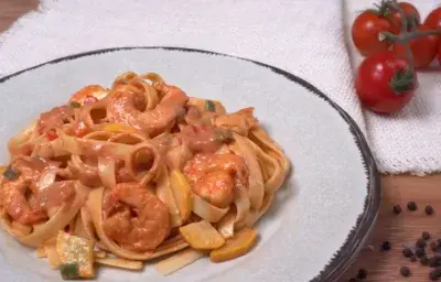 Comida saludable con recetas de pastas