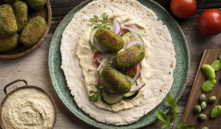 Falafel de Haba con Menta