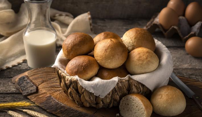 Pan de leche deslactosado