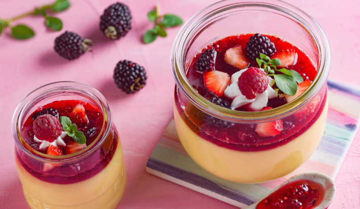 Prepara recetas fáciles de panna cotta