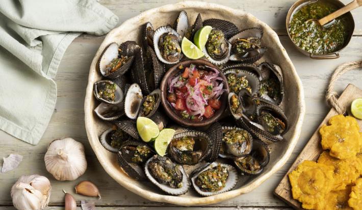 Conchas asadas - Cómo preparar conchas al estilo ecuatoriano