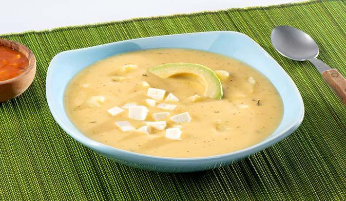 Locro de Queso y AguacateLocro de Queso y Aguacate