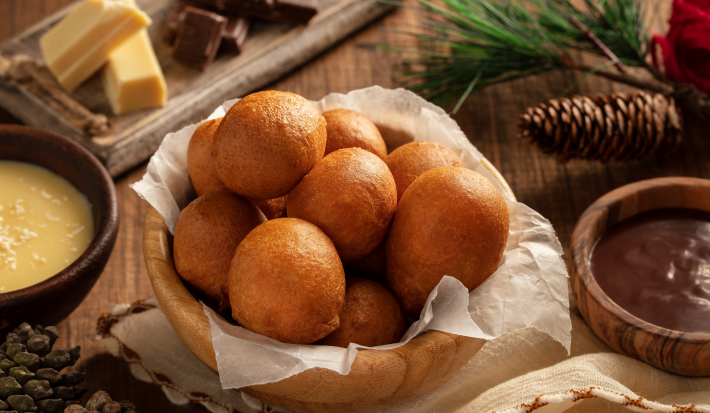 Buñuelos navideños