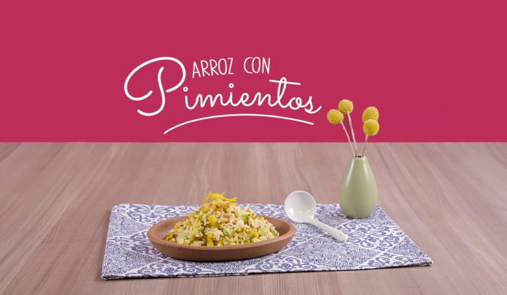 Arroz con pimientos