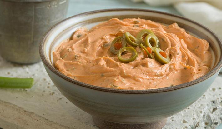 Dip de tomate y aceitunas