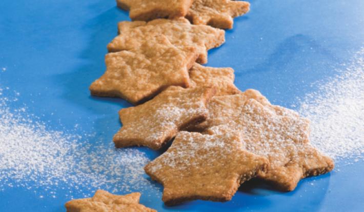 Postres fáciles de galletas de estrellitas