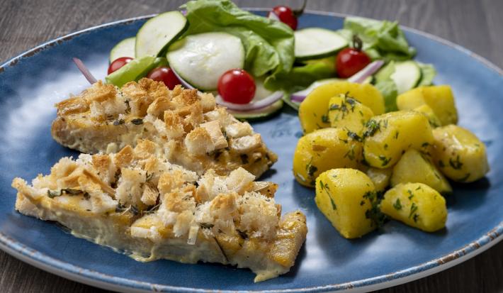 Filete de pescado al horno