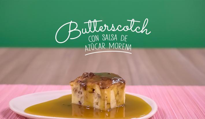 Butterscotch salsa de azúcar morena