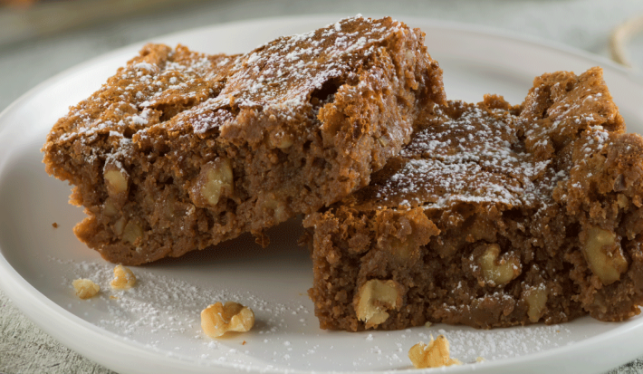 Ricos brownies de chocolate