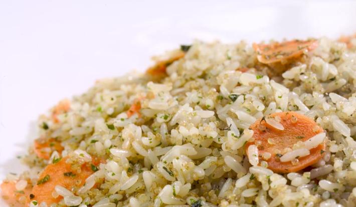 arroz con quinoa