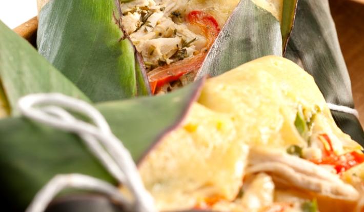 Tamales de zanahoria blanca