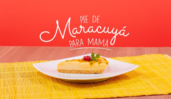 Pie de maracuya para mamá