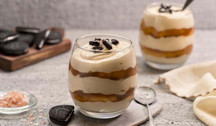 Falso Mousse de Dulce de Leche