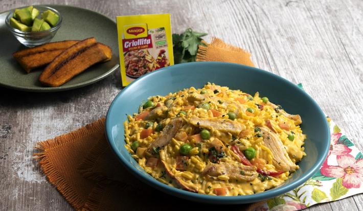 Arroz cremoso con Pollo